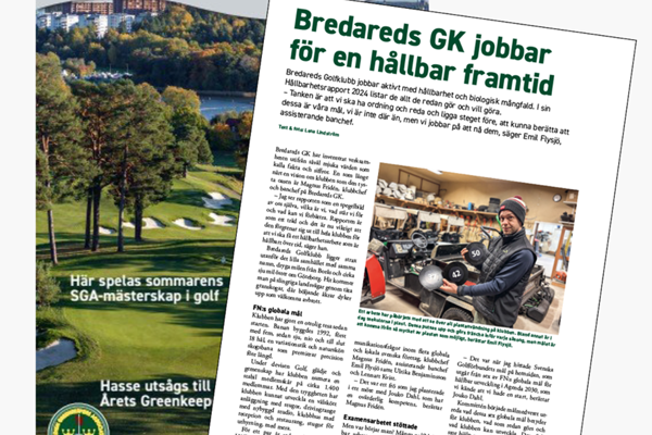STORT REPORTAGE I GREENBLADET