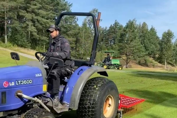 Uppfräschning på fairway v.33!⛳️