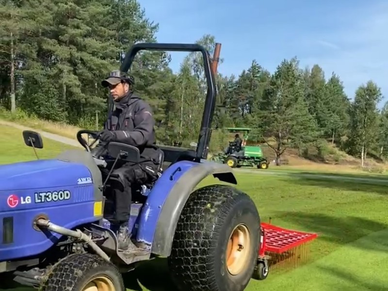Uppfräschning på fairway v.33!⛳️