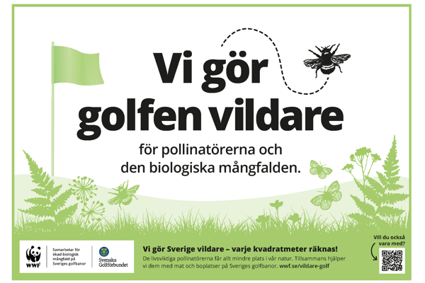 Vildare golf med Världsnaturfonden