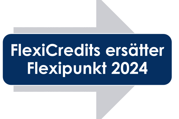 FlexiCredits ersätter Flexipunkt 2024