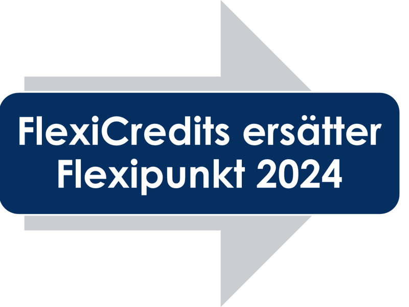 FlexiCredits ersätter Flexipunkt 2024