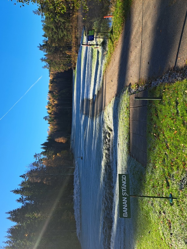 OBS! BANAN STÄNGD HELA DAGEN SÖNDAG 18/10 PGA FROST.
