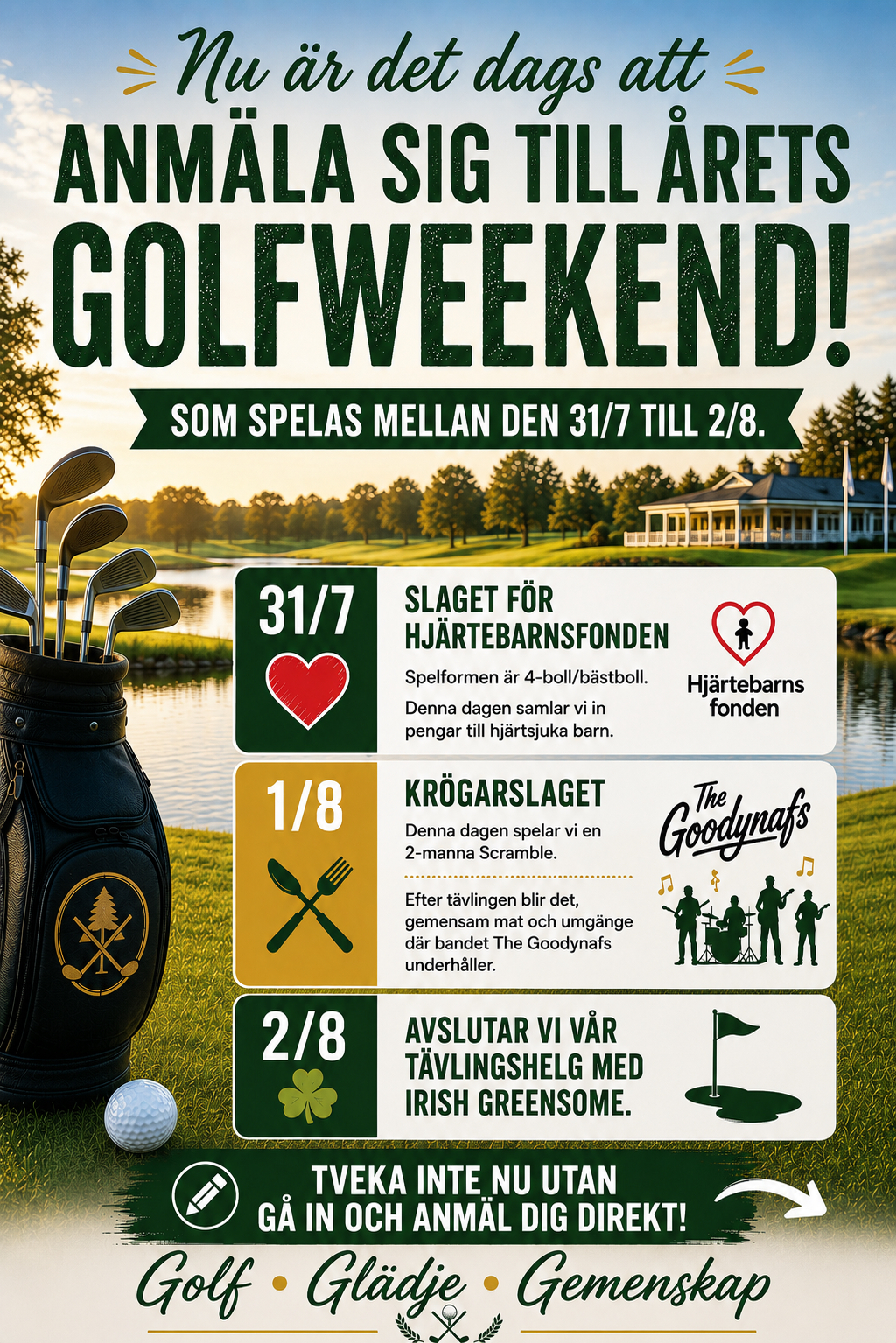 Golfweekend 2026