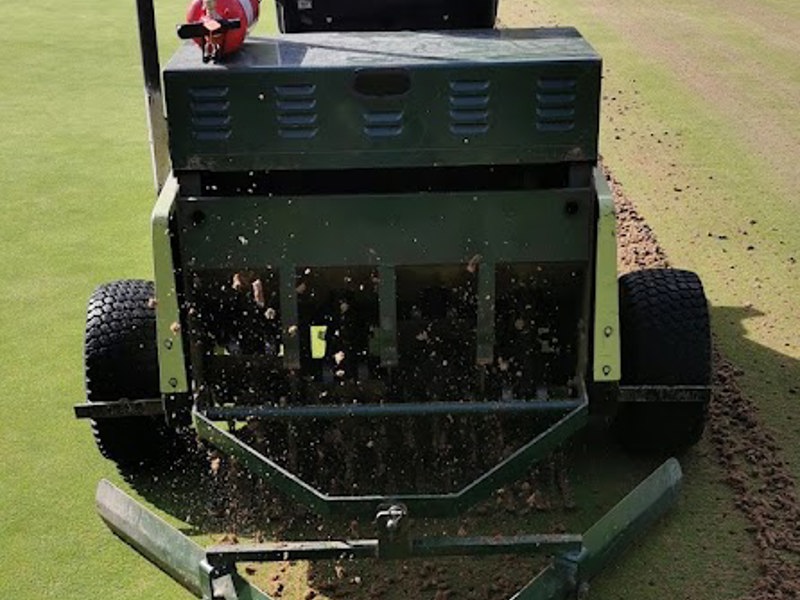 Greenarbeten. Golfbanan helt avstängd 15/4 & 16/4
