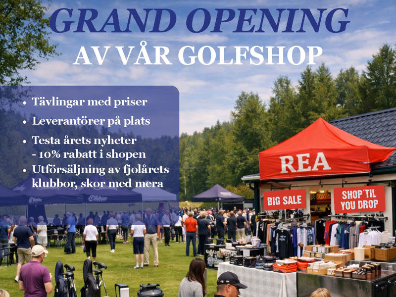 Grand Opening shopen lördag 18/4!!! Kl 10-15