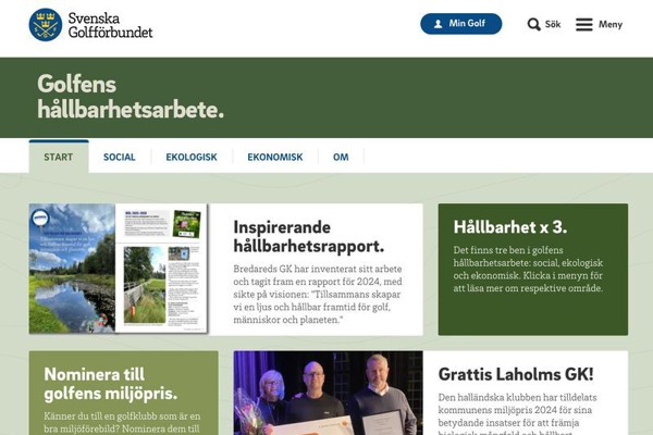 Bredareds GK inspirerar hela golfsverige